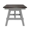 Liberty Furniture 131-CD-GTS Newport - Gathering Table - Smokey Gray / Carbon Gray