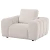 Coaster Fine Furniture 504957 Burnett - Chenille Upholstered Accent Chair - Ivory