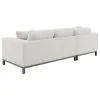 Coaster Fine Furniture 551777LAF Geneva - LAF Chaise, Box 1 of 2 - Sand