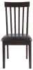 Ashley Furniture D310-01 Hammis - Dining UPH Side Chair (Set of 2) - Dark Brown