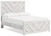 Ashley Furniture B3788B2 Ashley Furniture B3788B2 Cayboni - Full Panel Bed - Whitewash