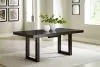 Ashley Furniture D618-35 Neymorton - Rectangular Dining Room Butterfly Extension Table - Dark Grayish Brown