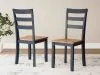 Ashley Furniture D399-01 Ashley Furniture D399-01 Gesthaven - Dining Room Side Chair (Set of 2) - Natural / Blue