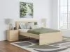 Ashley Furniture EB9632B11 Ashley Furniture EB9632B11 Onita - Full Panel Platform Bed With 1 Side Storage - Natural