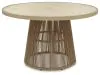 Ashley Furniture PCP373P2 Orchard Beach - Outdoor Dining Table - Beige