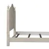 Liberty Furniture 652-BR03 Farmhouse Reimagined - King Poster Headboard - Antique White / Chestnut Tops