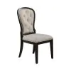 Liberty Furniture 615-C0501S-B Liberty Furniture 615-C0501S-B Americana Farmhouse - Upholstered Tufted Back Side Chair - Black