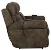 Jackson Furniture Industries 63019-1301/28-1302/28 Tranquility - Power Headrest Power Lay Flat Reclining Cons Loveseat With CR3 Heat / Massage / Lumbar - Pewter