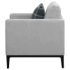 CoasterElevations 508683 Apperson - Upholstered Track Arm Accent Chair - Light Gray