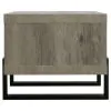CoasterEssence 720878 Dinard - Engineered Wood Coffee Table - Gray Driftwood