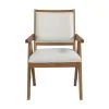 Intercon VN-CH-380AC-OSA-RTA Vantage - A-Frame Arm Chair - Organic Spice Acacia