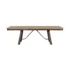 Intercon TR-TA-4296-DWS-SET Transitions - Trestle Dining Table - Driftwood / Sable