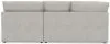 Jackson Furniture Industries 2240/46/76-26 Tori - 2 Piece Sofa Chaise With Comfort Coil Seating And 6 Accent Pillows Included (Right Side Facing Chaise) - Birch