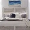 Liberty Furniture 142-BR22H Liberty Furniture 142-BR22H Backroads - King Sleigh Headboard - Weathered White