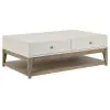 Liberty Furniture 465-OT1010 Berkley Square - Cocktail Table - Linen & Khaki