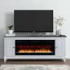 Liberty Furniture FIRE-417-TV80FTS Fireplace TV Consoles - 80