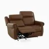 Liberty Furniture 7029VB-23P Liberty Furniture 7029VB-23P Carlton - Loveseat P3 & ZG - Vintage Brown