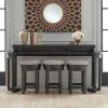 Liberty Furniture 811-OT-4PCS Weston - 4 Piece Bar Set - Peppercorn