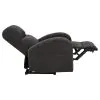 Coaster Fine Furniture 603293P Grant - Fabric Upholstered Power Recliner Chair - Charcoal Gray