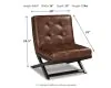 Ashley Furniture A3000031 Sidewinder - Accent Chair - Brown