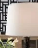 Ashley Furniture L430844 Tenslow - Glass Table Lamp - Antique Black