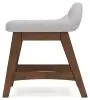 Ashley Furniture H615-01 Lyncott - Home Office Desk Chair - Light Gray / Brown