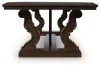 Ashley Furniture T647-1 Ashley Furniture T647-1 Maylee - Rectangular Cocktail Table - Dark Brown