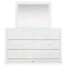 Ashley Furniture PCB1119B1 Ashley Furniture PCB1119B1 Maeling - Dresser And Mirror - White