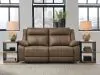 Ashley Furniture PC82305S1 Ashley Furniture PC82305S1 Max-Momentum - 2-Piece Power Reclining Sectional Loveseat - Biscotti