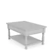 Riverside Furniture 54302 Winston - Rectangular Cocktail Table - Aged Cotton