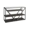 Liberty Furniture 37-OT1030 Arista - Sofa Table - Cobblestone Brown / Gray Dusty