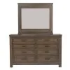 Liberty Furniture 759-BR-KBBDMCN Liberty Furniture 759-BR-KBBDMCN Thornwood Hills - 5 Piece Bedroom Set (King Bookcase Bed, Dresser & Mirror, Chest, Nightstand) - Rock Beaten Brown