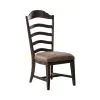 Liberty Furniture 297-C2001S Paradise Valley - Upholstered Ladder Back Side Chair - Saddle Brown