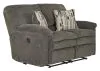 Jackson Furniture Industries 61272-1405/38-2500/29 Jackson Furniture Industries 61272-1405/38-2500/29 Tosh - Power Reclining Loveseat - Pewter