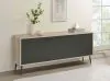 Coaster Fine Furniture 950352 Maeve - 2 Door Engineered Wood Cabinet - Antique Pine And Gray