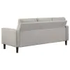 Coaster Fine Furniture 506785-S3 Bowen - 3 Piece Upholstered Track Arm Tufted Sofa Set - Beige