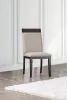 Furniture of America CM3337SC-2PK Modoc - Side Chair (Set of 2) - Espresso / Beige