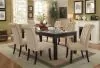 Furniture of America CM3564SC-2PK Mashall - Side Chair (Set of 2) - Beige / Antique Black