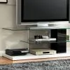 Furniture of America CM5811TV-SET Neapoli - TV Console - Black / White
