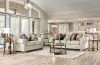 Furniture of America SM6437-LV Emely - Loveseat - Light Gray / Gold