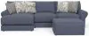 Jackson Furniture Industries 4052/75/73/12-23 Jackson Furniture Industries 4052/75/73/12-23 Cape May - 2 Piece Sofa Chaise With Comfort Coil Seating, 41