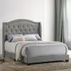 Intercon UB-BR-RHYFUL-SMK-C Rhyan - Upholstered Full Bed - Smoke Finish