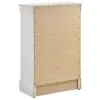 Coaster Fine Furniture 202445 Louis Philippe - 5-Drawer Bedroom Chest - White