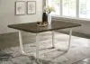 Coaster Fine Furniture 108681 Biloxi - Rectangular Wood Dining Table - Grayish Brown