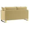 Coaster Fine Furniture 508825 Corliss - Upholstered Curved Track Arm Loveseat - Camel