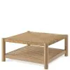 Riverside Furniture 30703 Rosalie - Woven Square Coffee Table - Light Brown