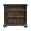 Liberty Furniture 765-BR61 Provence Park - Nightstand With Charging Station - Chateau Brown