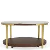 Riverside Furniture 28502 Emery - Round Cocktail Table - Smoked Cherry