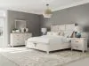 Riverside Furniture 79470-79471-79472 Glenndale - Queen Panel Bed - Aged White