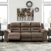 Ashley Furniture 3990587 Ashley Furniture 3990587 Stoneland - Reclining Power Sofa - Light Brown